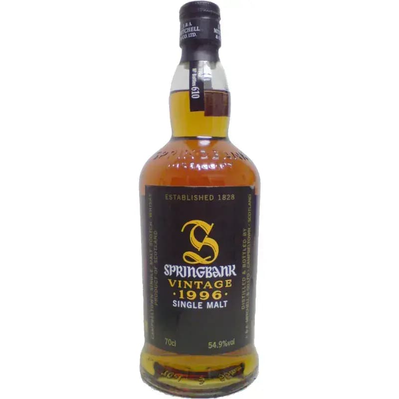 Springbank 1996 Vintage Cask Nr.263