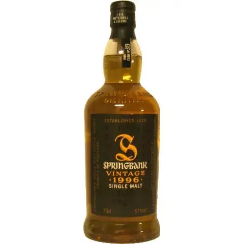 Springbank 1996 Vintage For Jon Bertelsen Cask Nr.373
