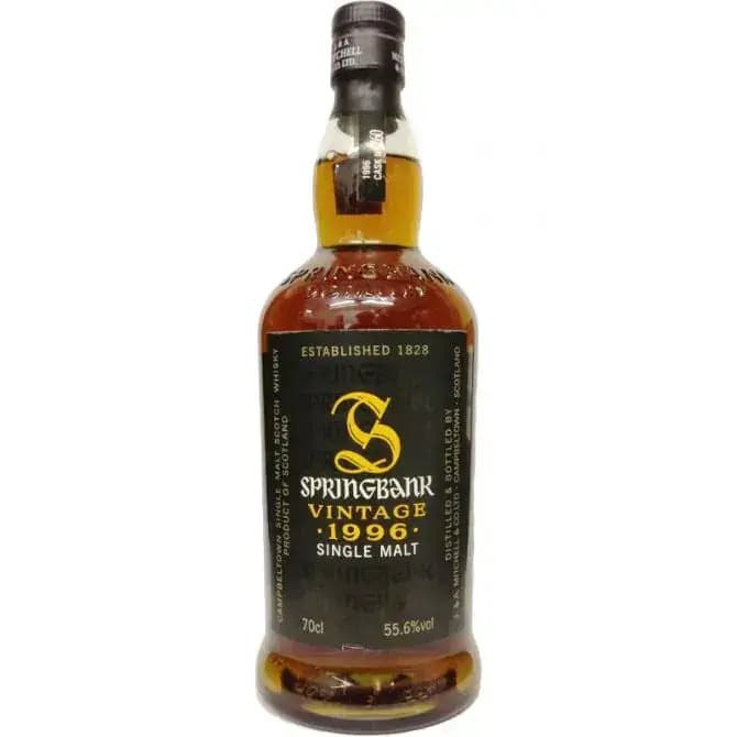 Springbank 1996 Vintage For Oddbins Cask Nr.260