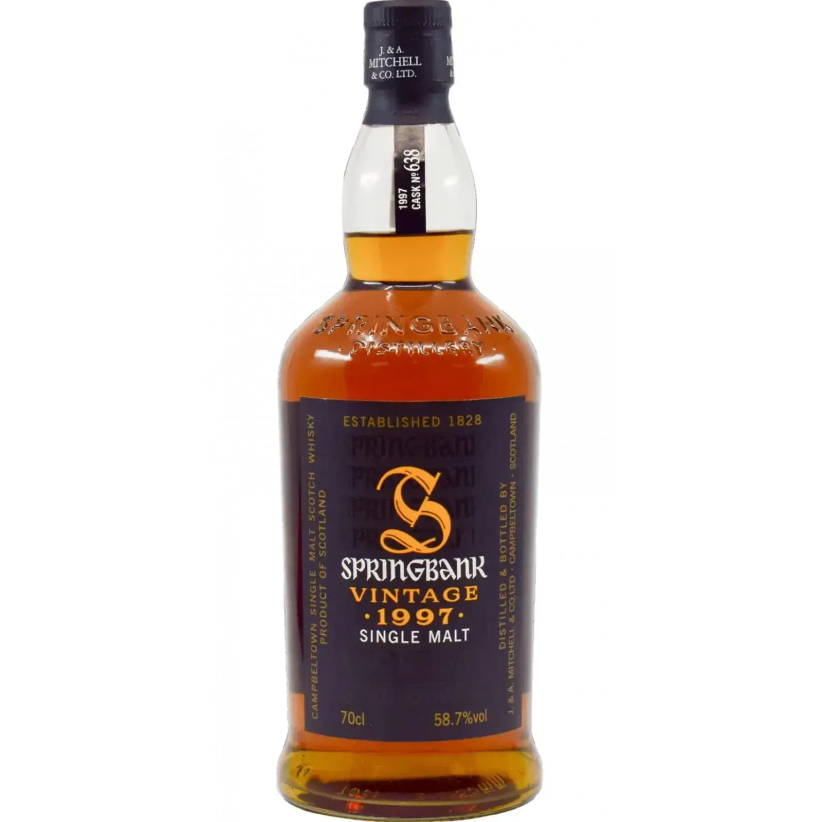 Springbank 1997 Single Cask Nr.638