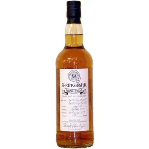 Springbank 1997 Society Bottling 180Th Anniversary Cask Nr.18 + 28
