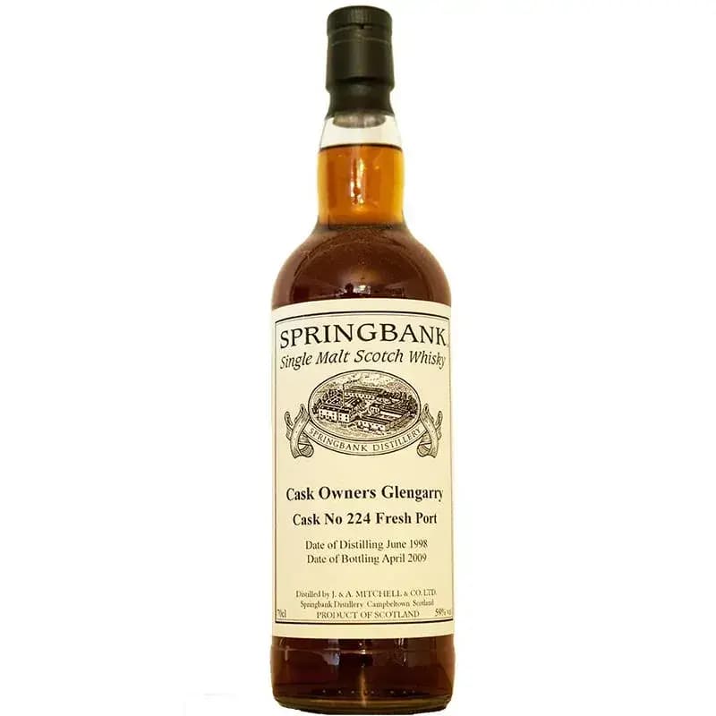 Springbank 1998 Cask Owners Glengarry Nr.224