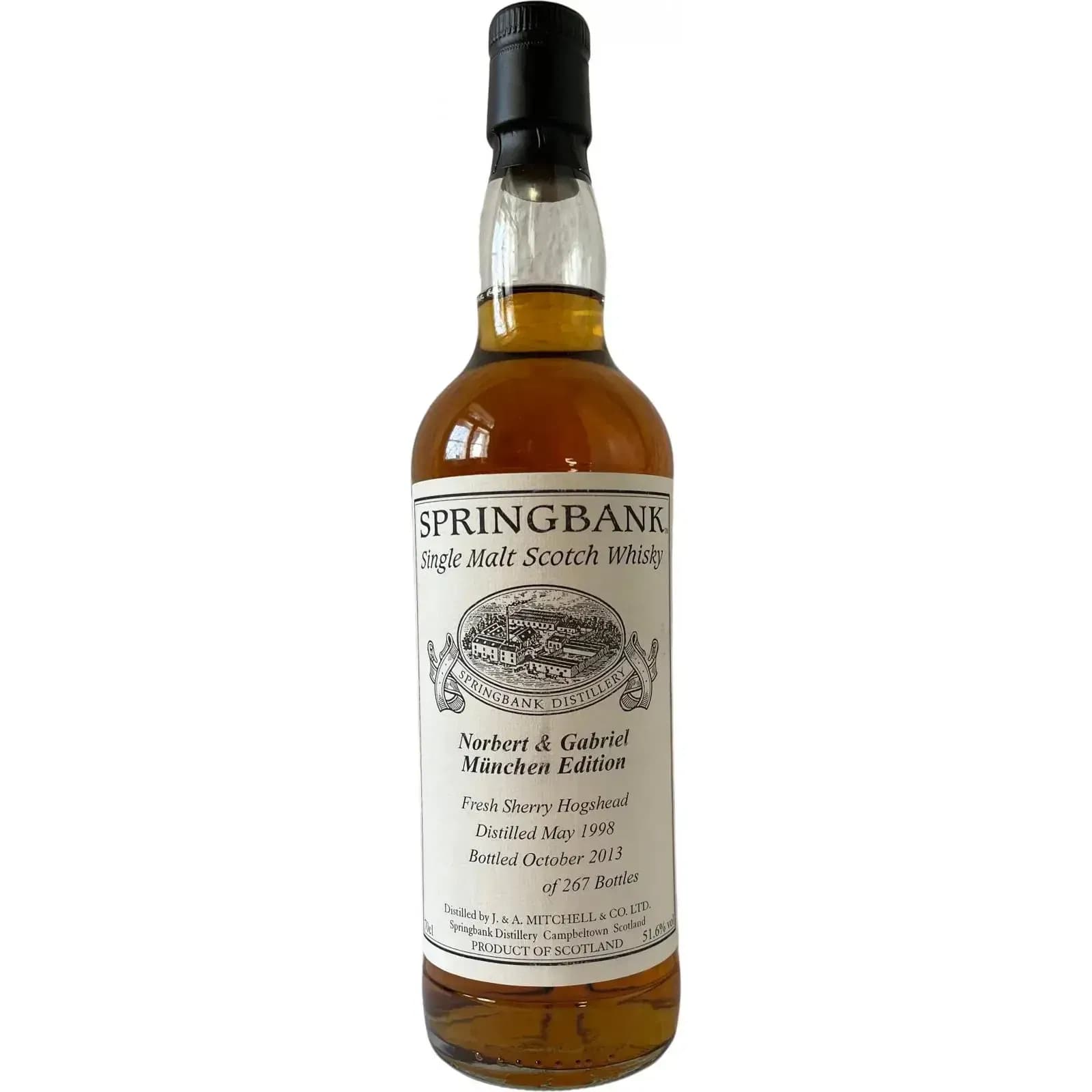 Springbank 1998 Private Bottling