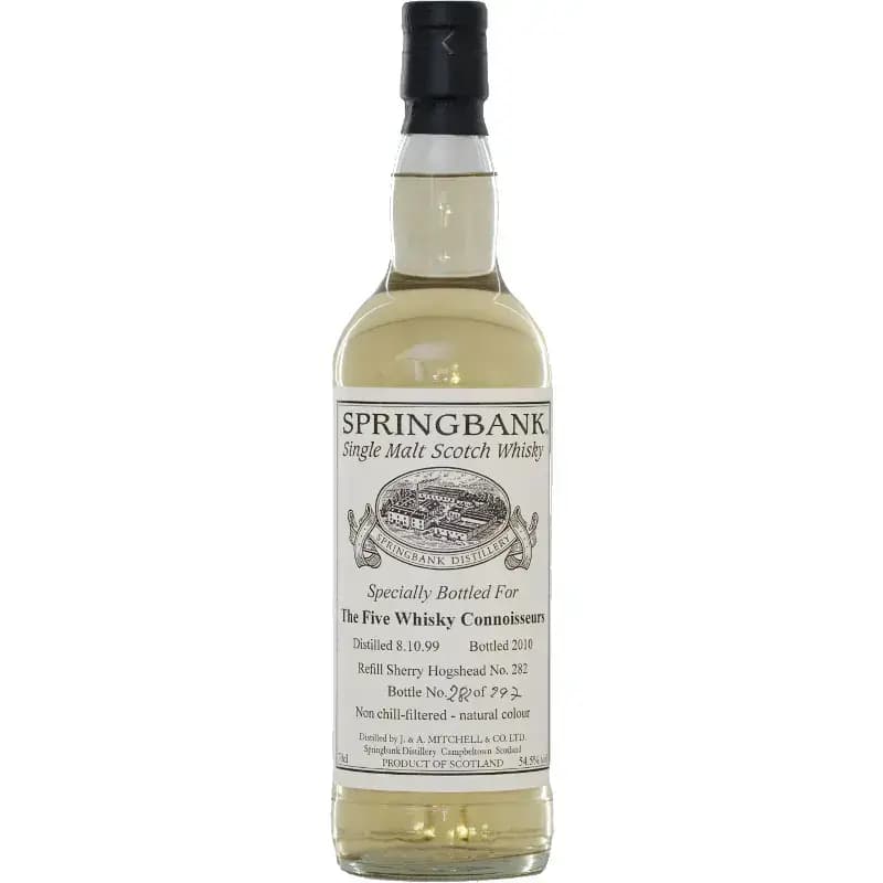 Springbank 1999 Private Bottling Cask Nr.282