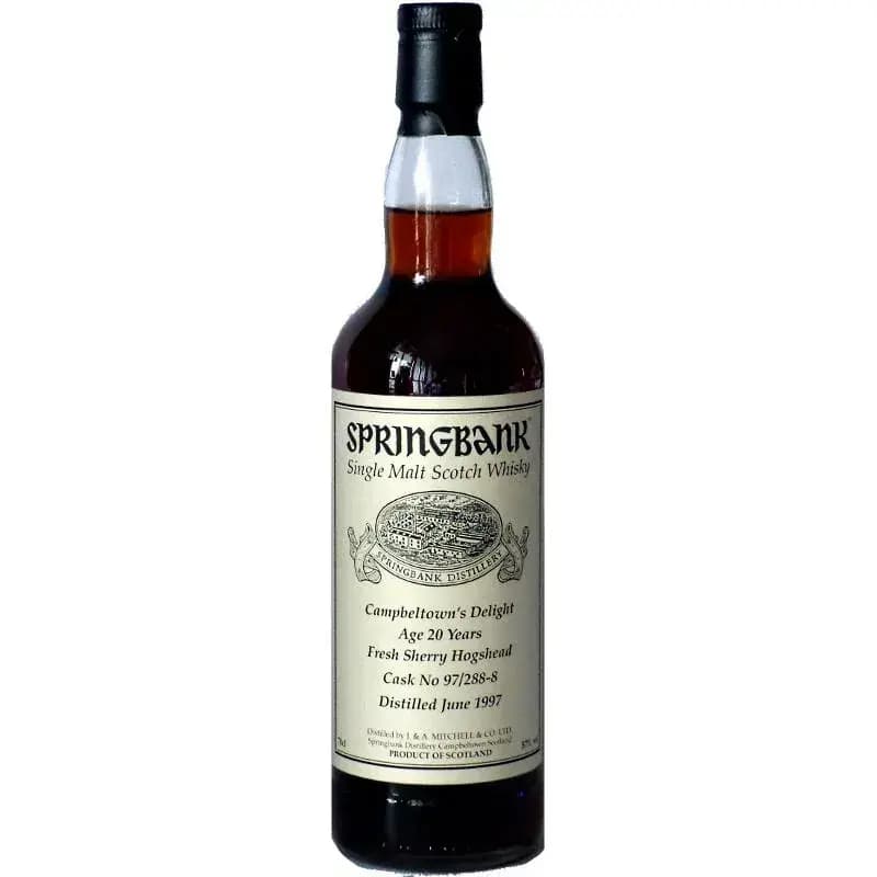 Springbank 20 Years Old 1997 Private Bottling Cask Nr.97/288 - 8