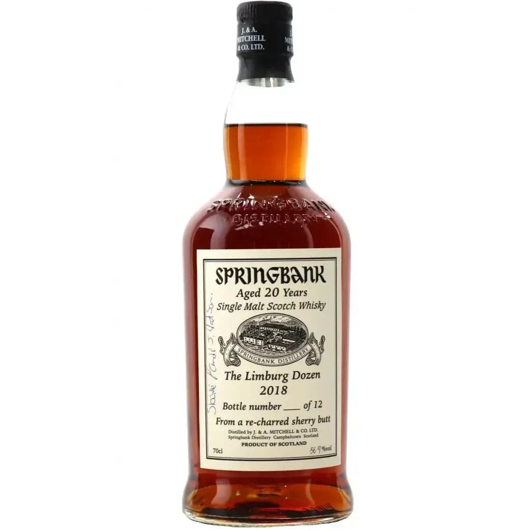 Springbank 20 Years Old The Limburg Dozen