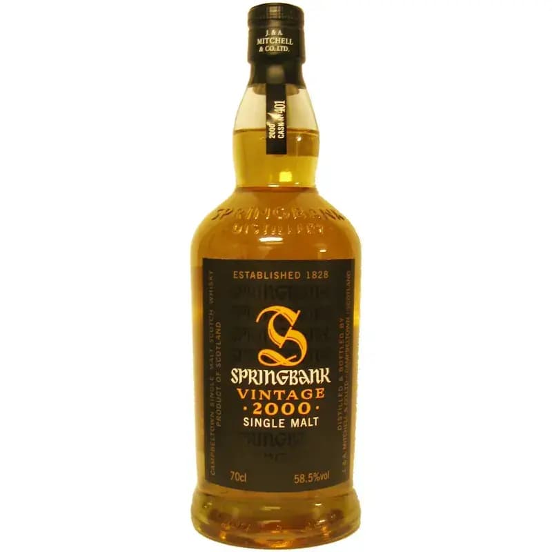 Springbank 2000 Vintage For Jon Bertelsen Cask Nr.401