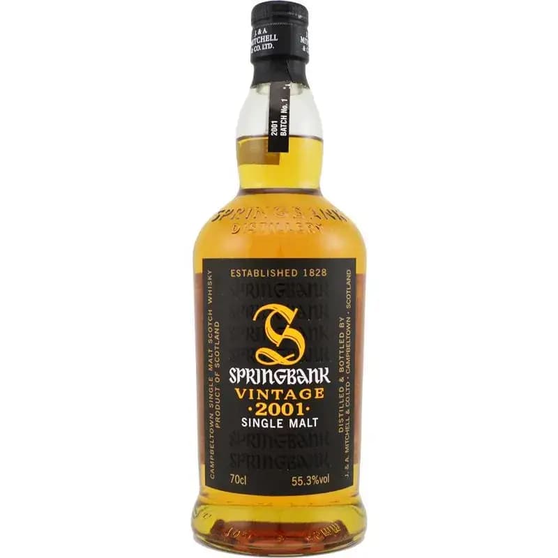 Springbank 2001 Vintage Batch 1