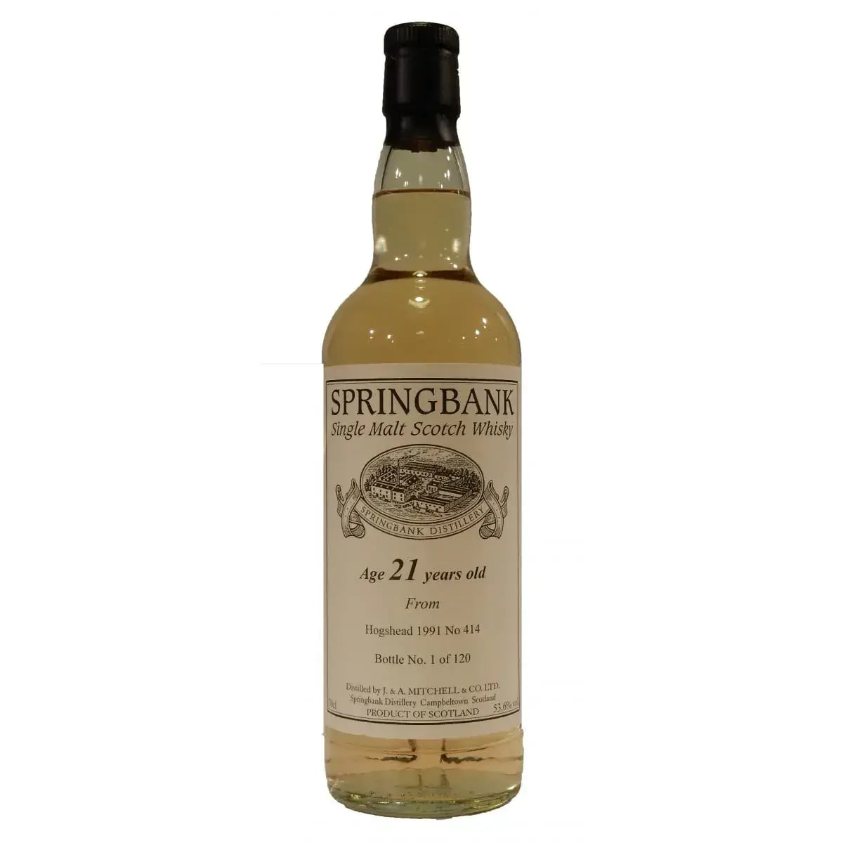 Springbank 21 Years Old 1991 Private Bottling Cask Nr.414