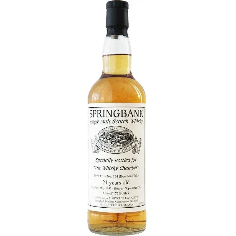 Springbank 21 Years Old 1993 Private Bottling Cask Nr.124