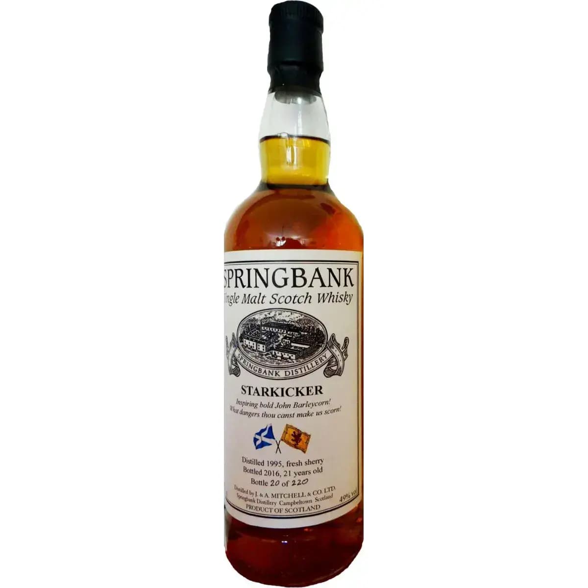 Springbank 21 Years Old 1995 Starkicker