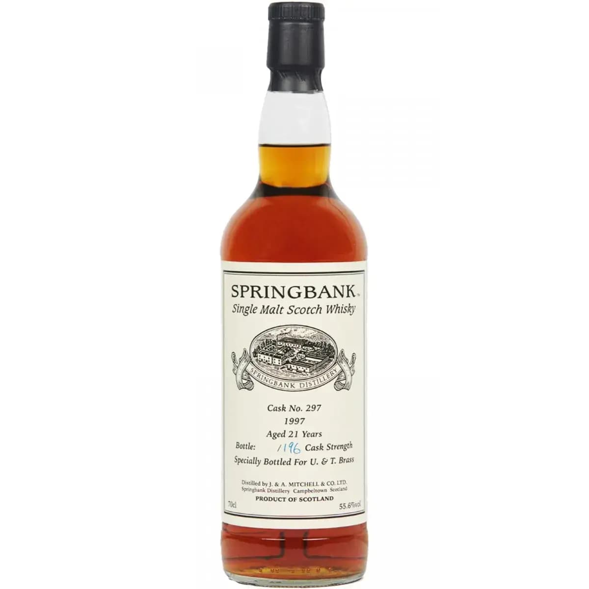 Springbank 21 Years Old 1997 Private Bottling Cask Nr.297