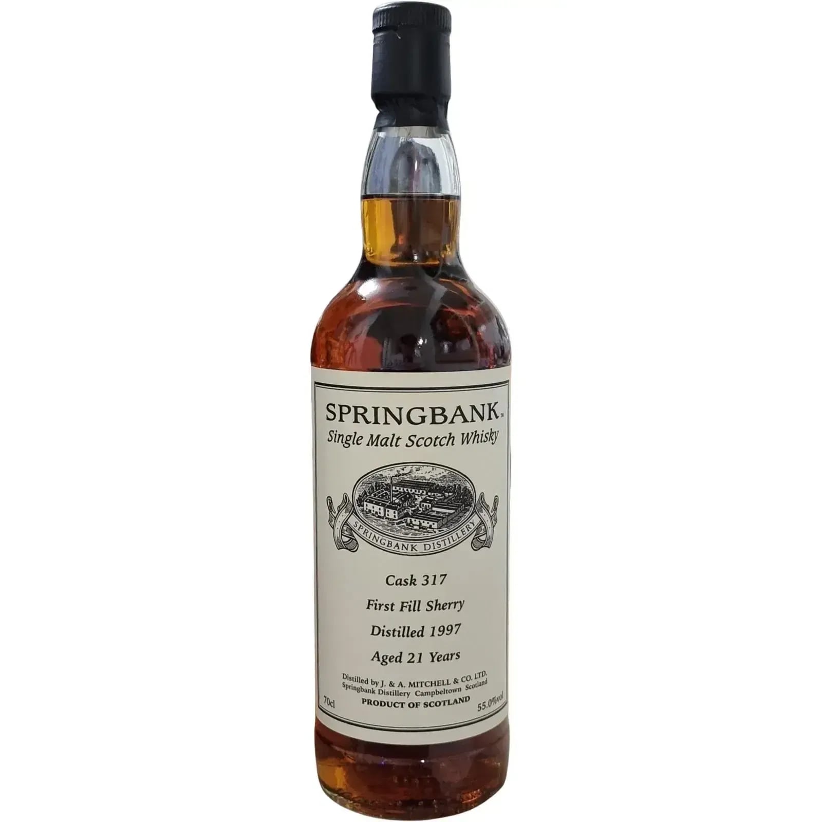 Springbank 21 Years Old 1997 Private Bottling Cask Nr.317