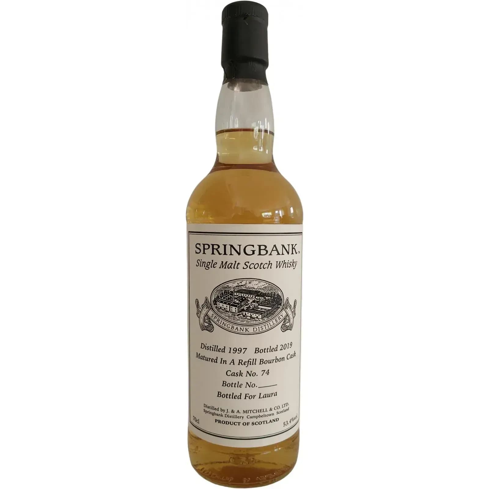 Springbank 21 Years Old 1997 Private Bottling Cask Nr.74