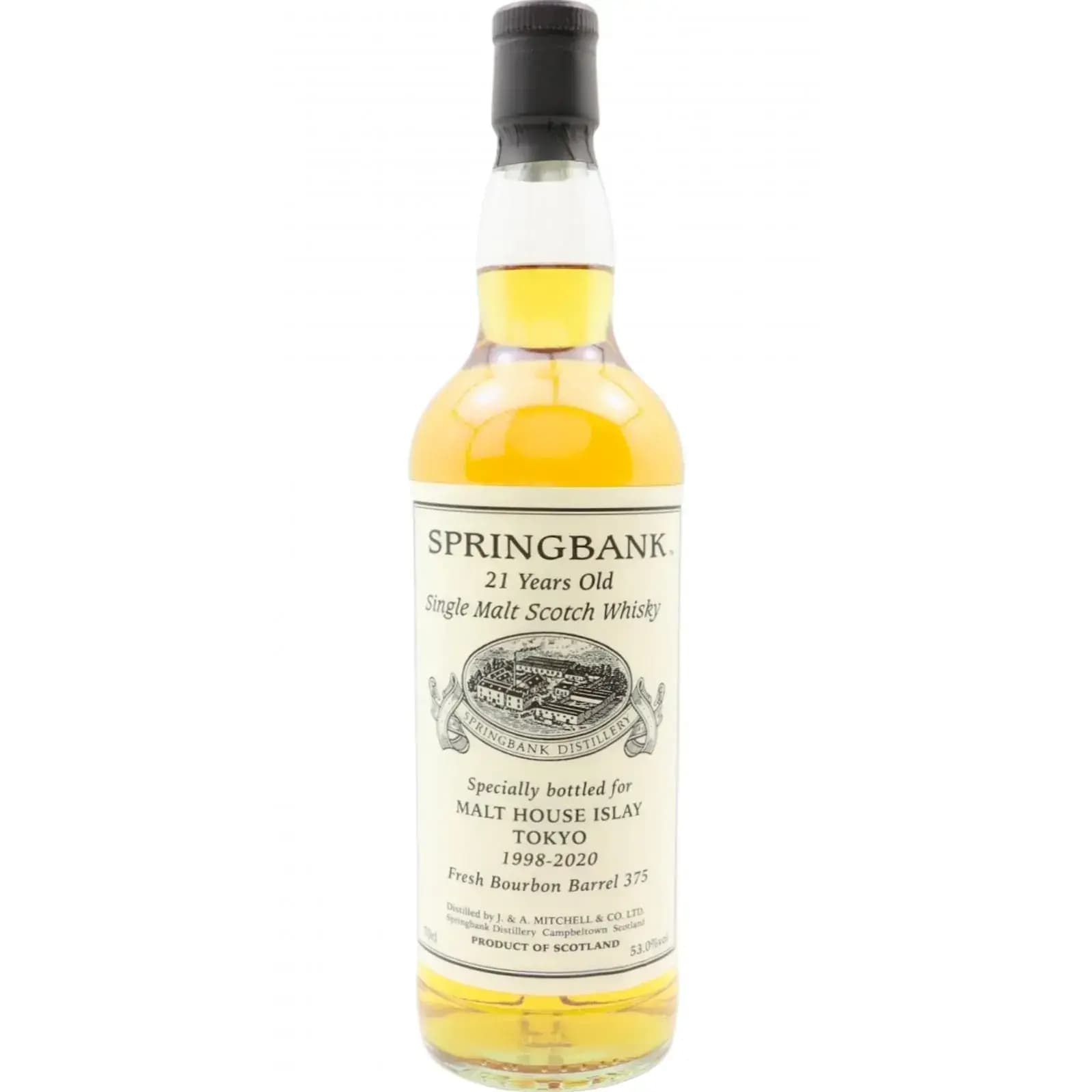 Springbank 21 Years Old 1998 Private Collection Cask Nr.375