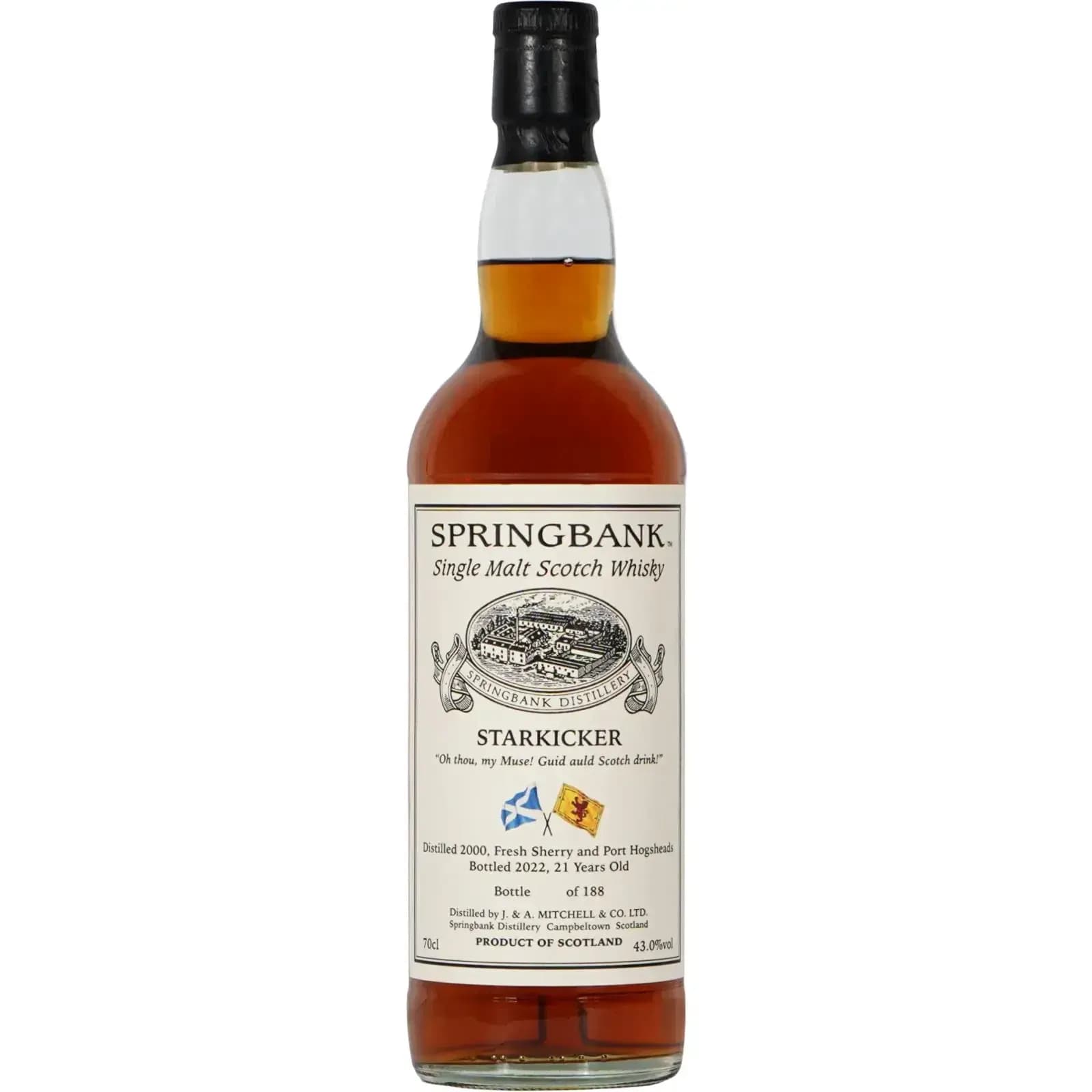 Springbank 21 Years Old 2000 Starkicker