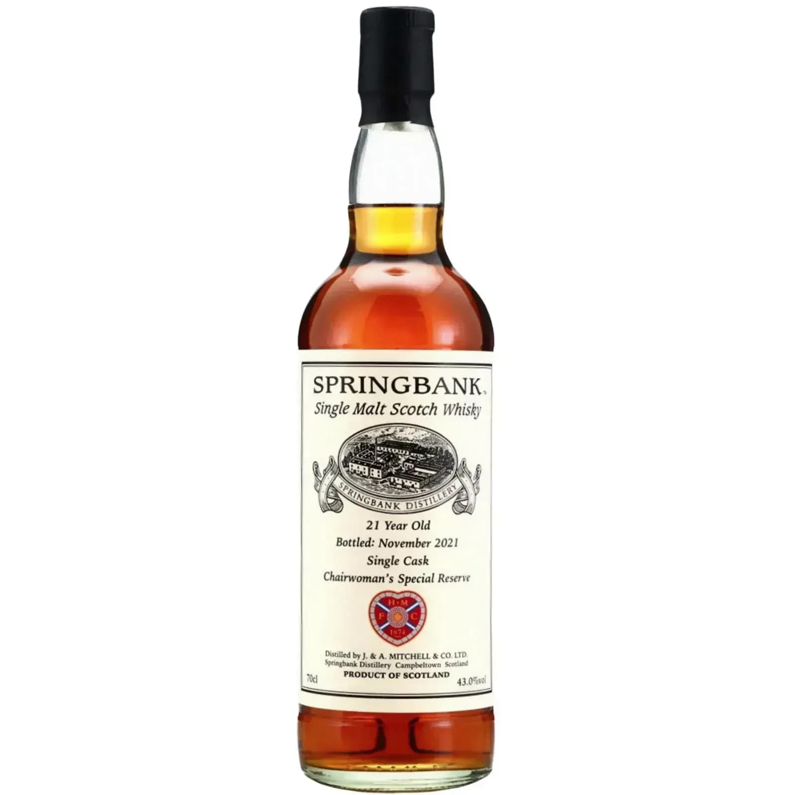 Springbank 21 Years Old Private Bottling