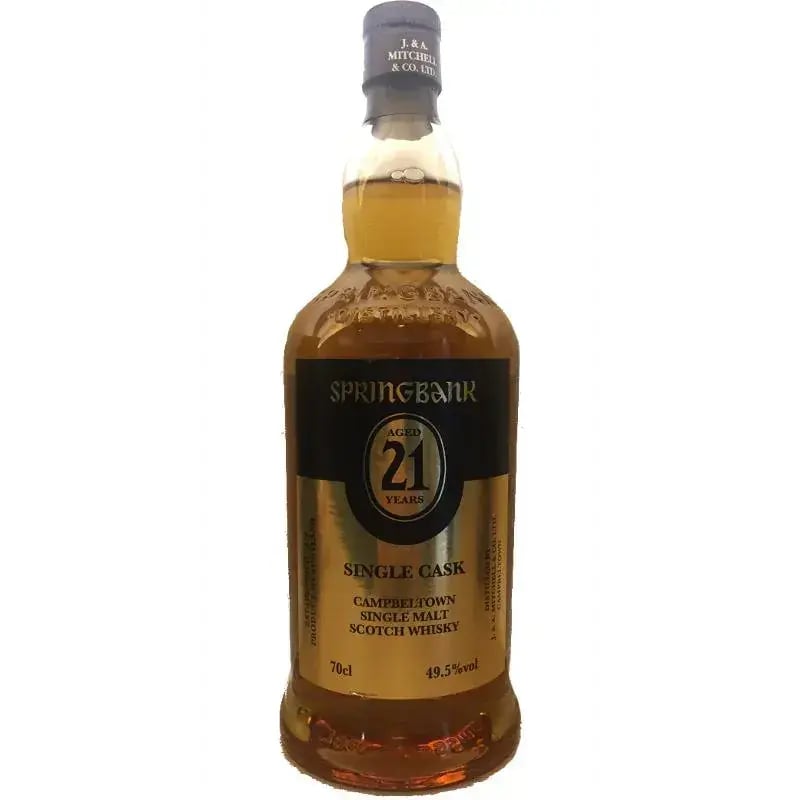 Springbank 21 Years Old Single Cask