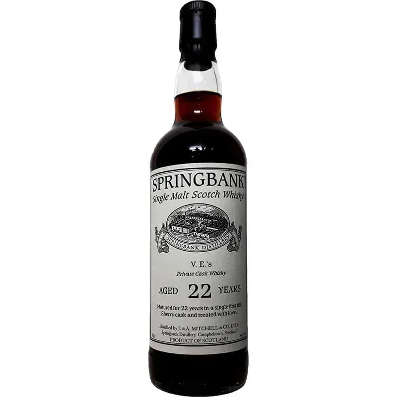 Springbank 22 Years Old 1993 V.E.'S Private Cask Whisky Cask Nr.332