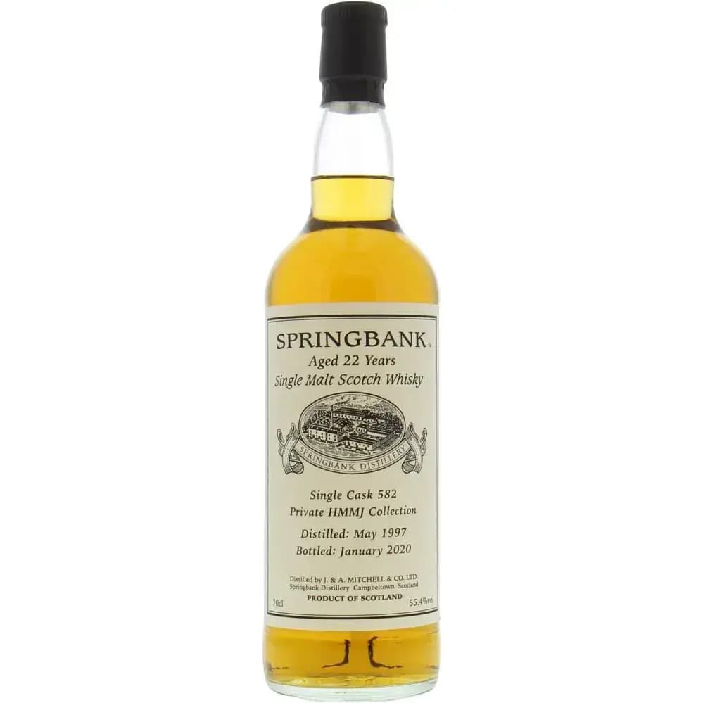 Springbank 22 Years Old 1997 Private Bottling Cask Nr.582