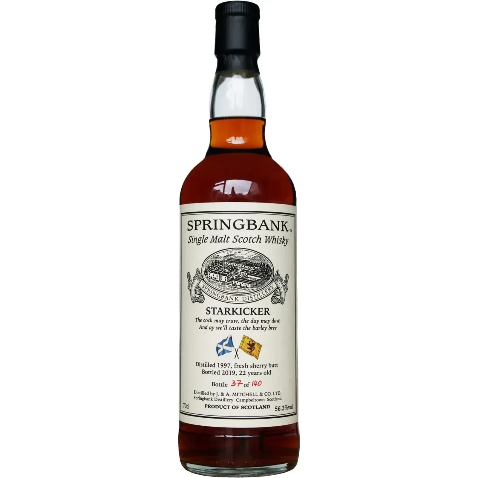 Springbank 22 Years Old 1997 Starkicker Cask Nr.292