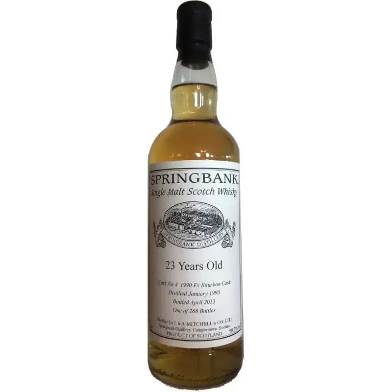 Springbank 23 Years Old 1990 Private Bottling Cask Nr.4