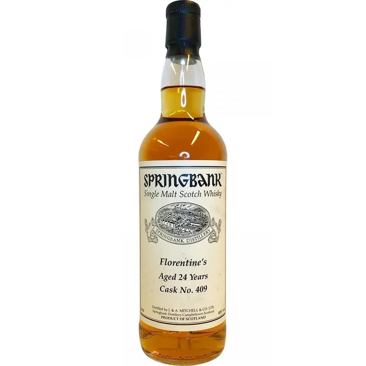 Springbank 24 Years Old 1993 Private Bottling Cask Nr.409