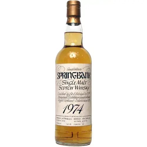Springbank 25 Years Old 1974 Cask Nr.152