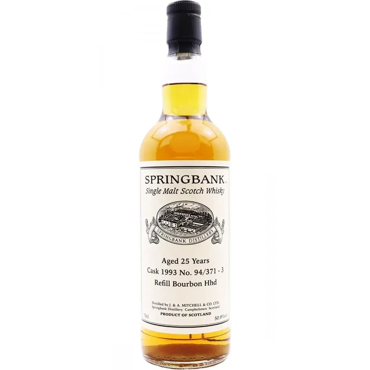 Springbank 25 Years Old 1993 Private Bottling Cask Nr.94/371 - 3