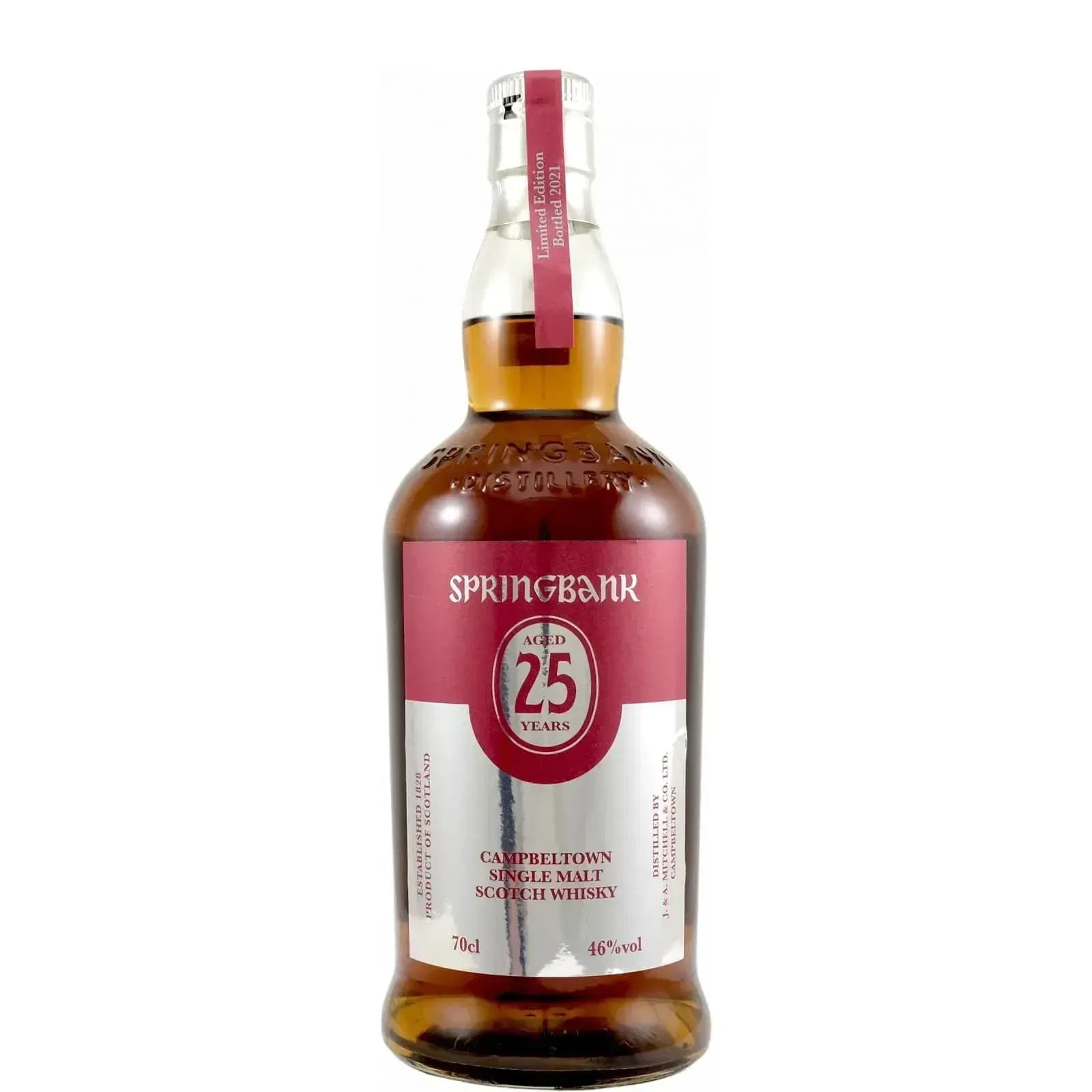 Springbank 25 Years Old Limited Edition