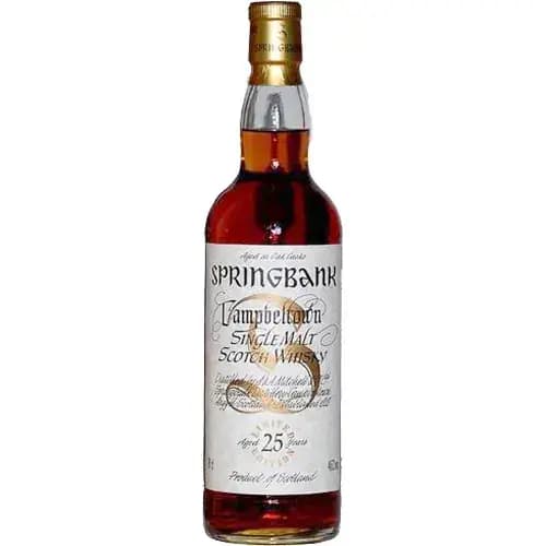 Springbank 25 Years Old Millennium Bottling Limited Edition