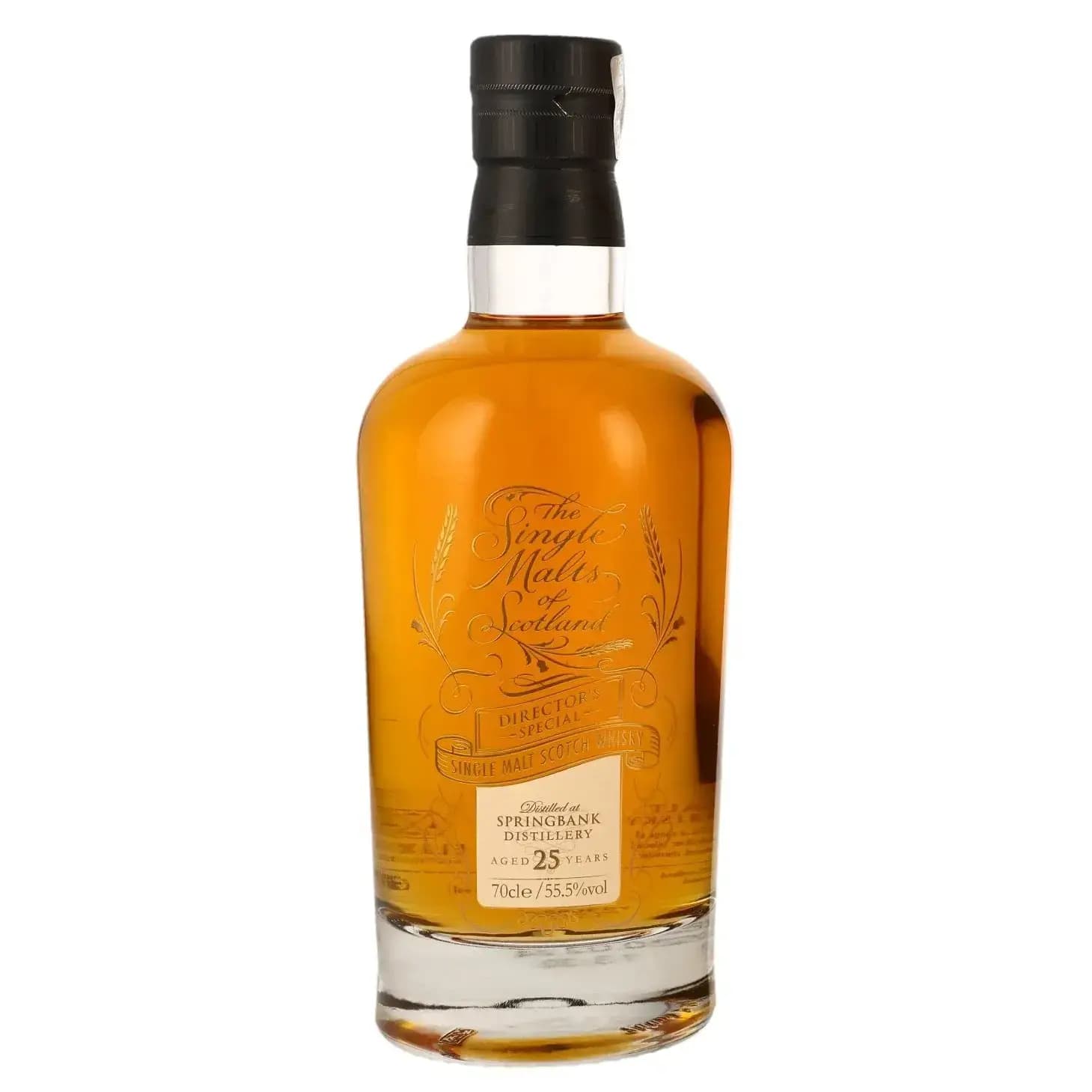 Springbank 25 Years Old The Single Malts of Scotland Director's Special Elixir Distillers