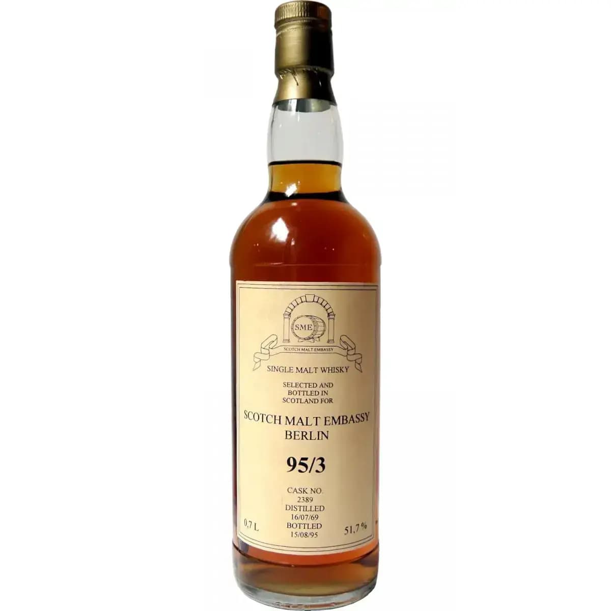 Springbank 26 Years Old 1969 Cask Nr.2389