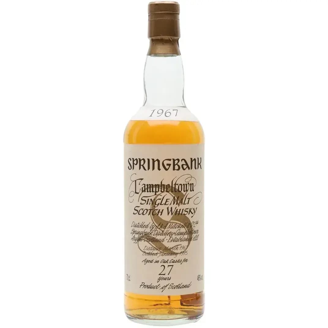 Springbank 27 Years Old 1967