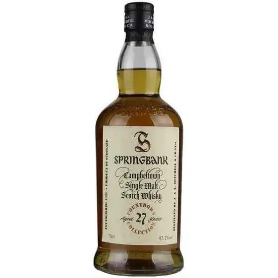Springbank 27 Years Old Countdown Collection