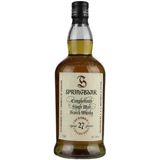 Springbank 27 Years Old Countdown Collection