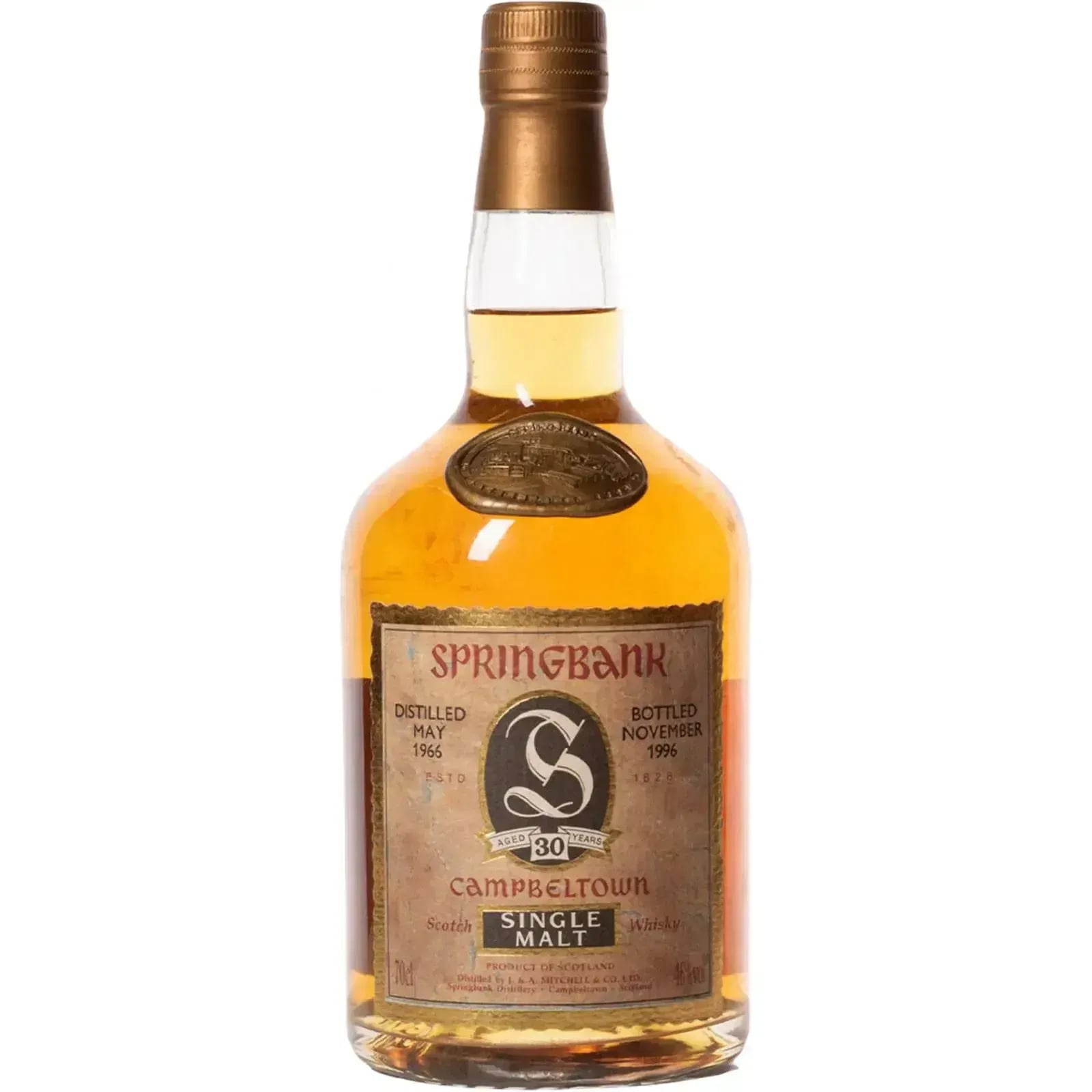 Springbank 30 Years Old 1966 Cask Nr.1648