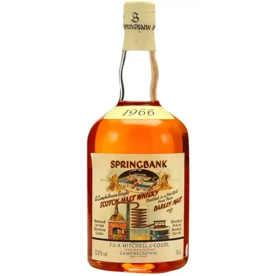 Springbank 30 Years Old 1966 Local Barley Cask Nr.1966 475