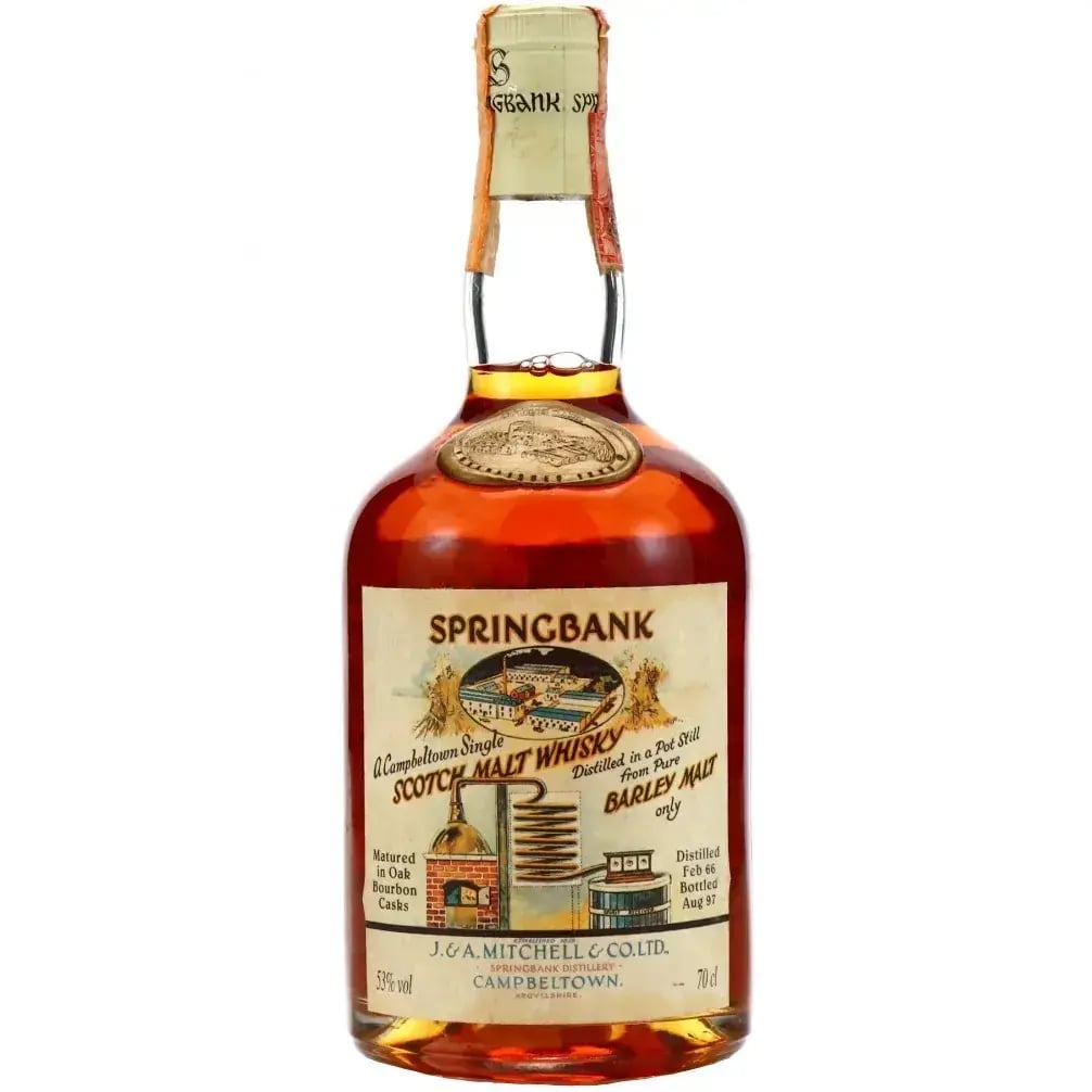 Springbank 31 Years Old 1966 Local Barley Cask Nr.1966 484