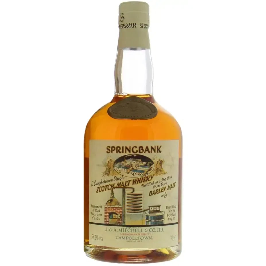 Springbank 31 Years Old 1966 Local Barley Cask Nr.1966 485