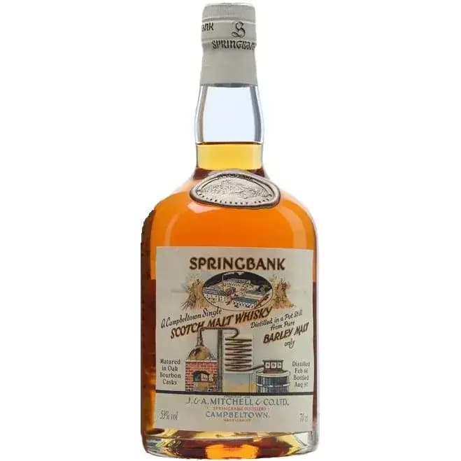 Springbank 31 Years Old 1966 Local Barley Cask Nr.1966 486