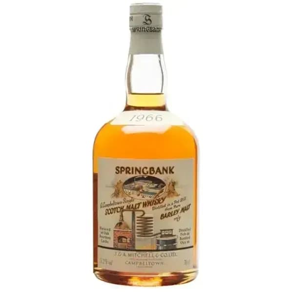 Springbank 32 Years Old 1966 Local Barley Cask Nr.1966 491
