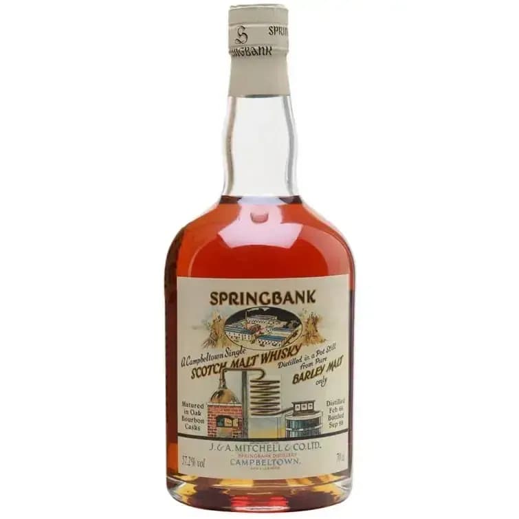 Springbank 33 Years Old 1966 Local Barley Cask Nr.1966 503