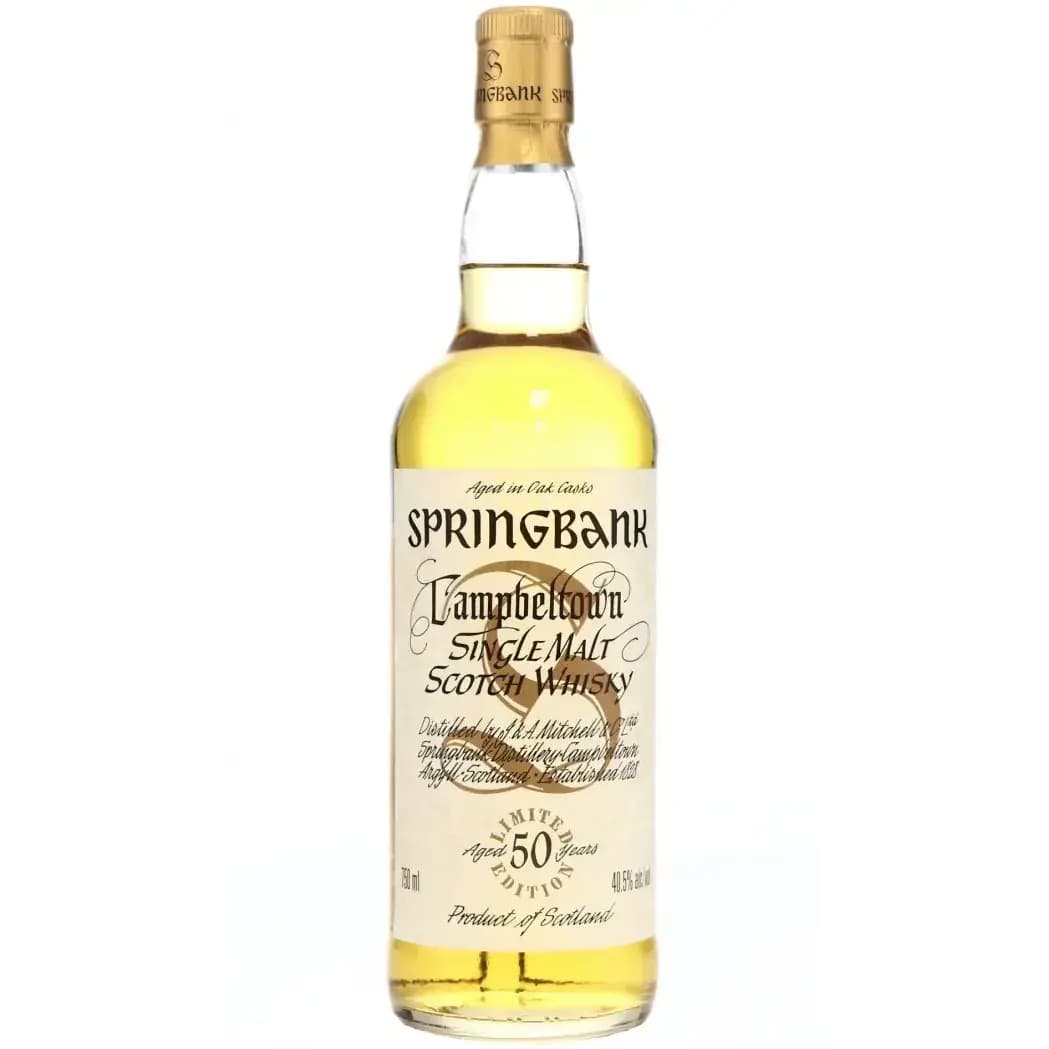 Springbank 50 Years Old Millennium Bottling Limited Edition