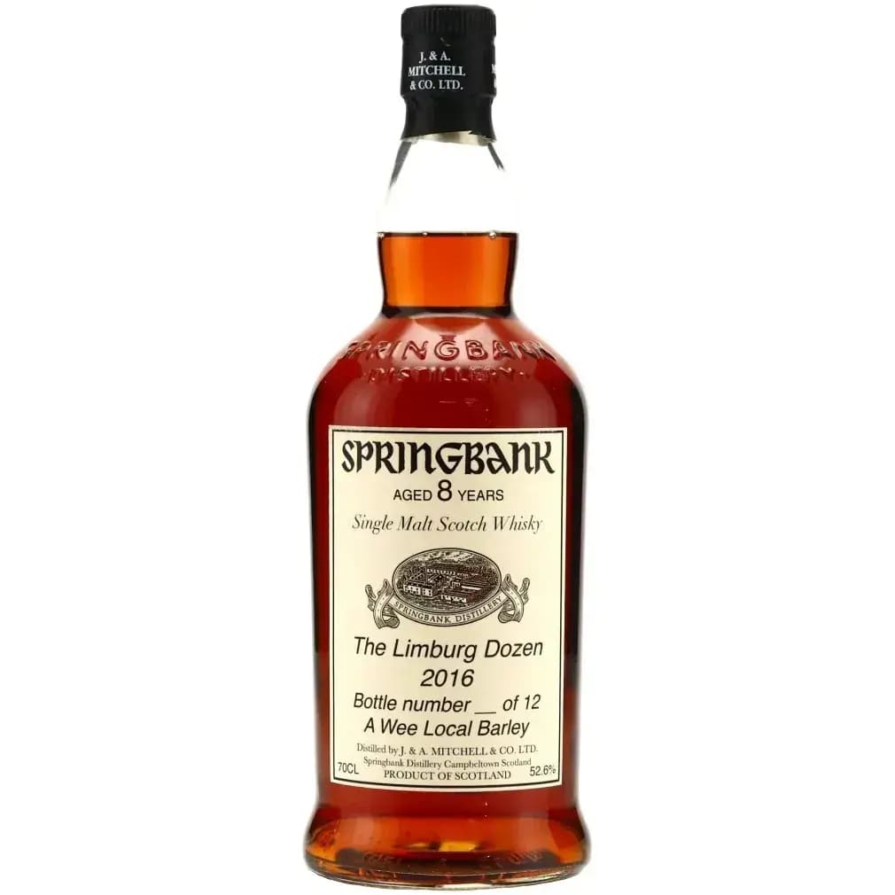 Springbank 8 Years Old The Limburg Dozen 2016 A Wee Local Barley