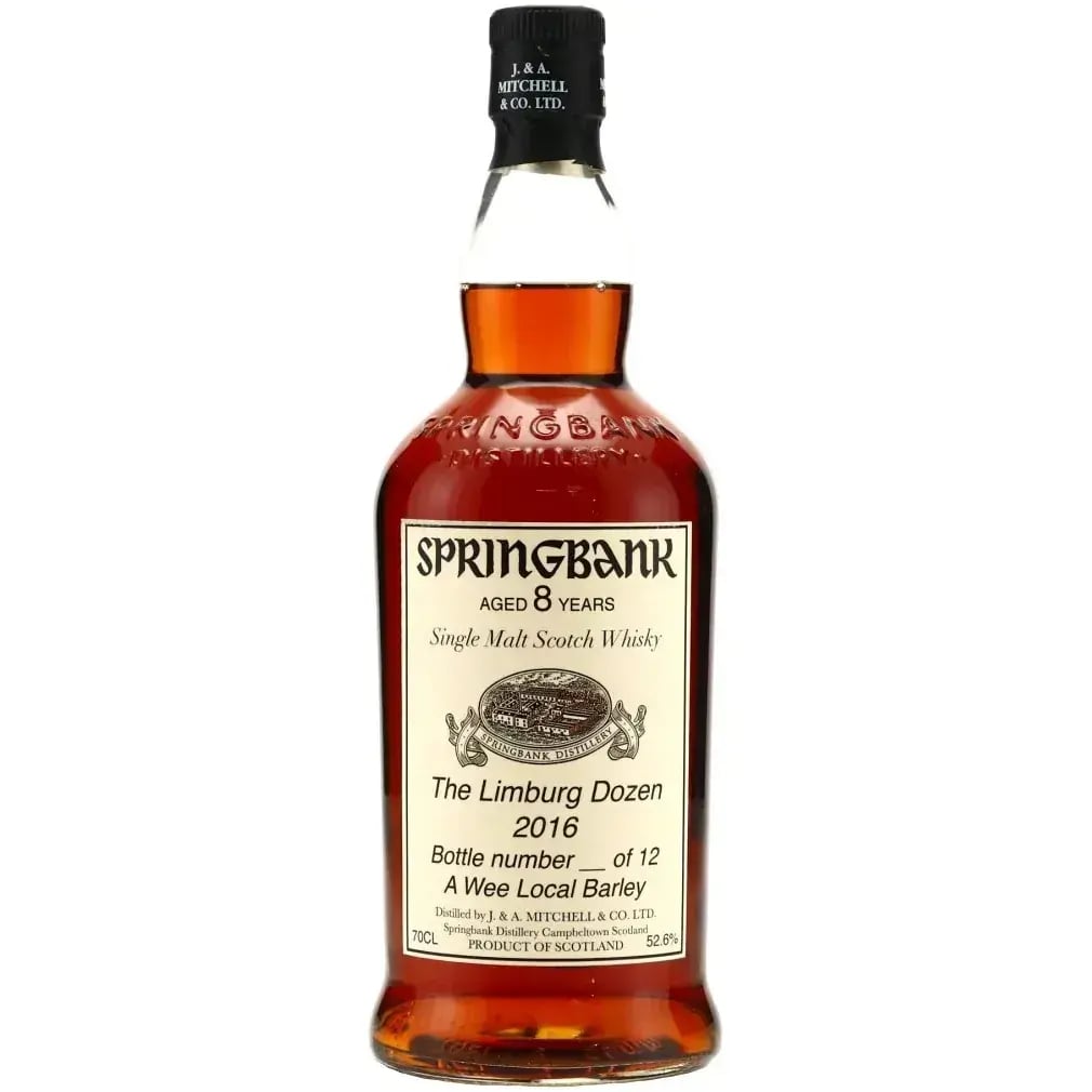 Springbank 8 Years Old The Limburg Dozen 2016 A Wee Local Barley