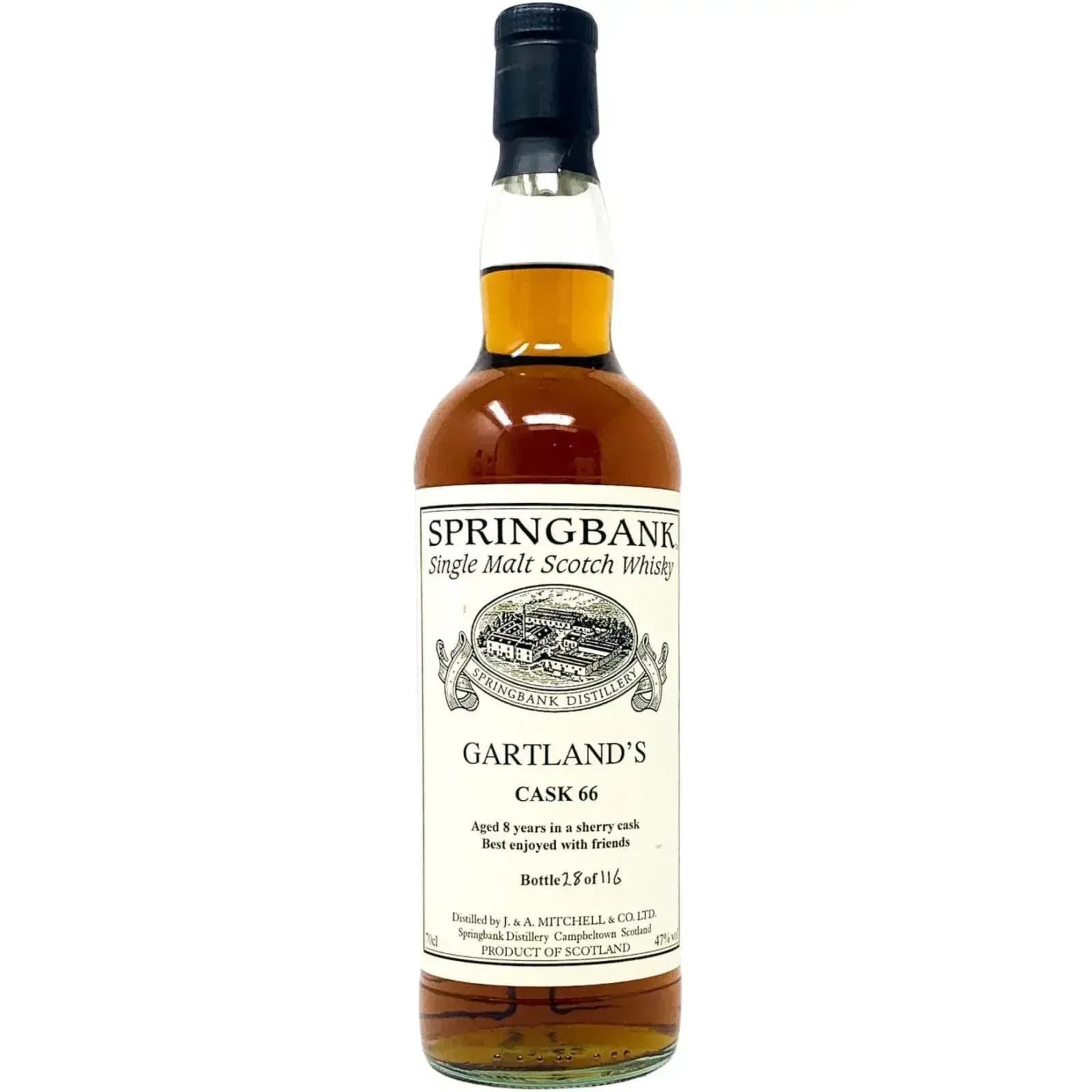 Springbank 8 Years Old Private Bottling Cask Nr.66