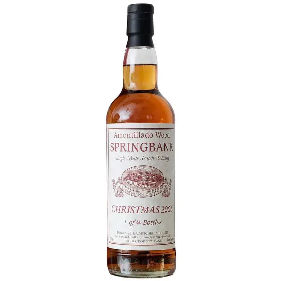 Springbank Christmas 2006 For Shareholders, Directors And Staff