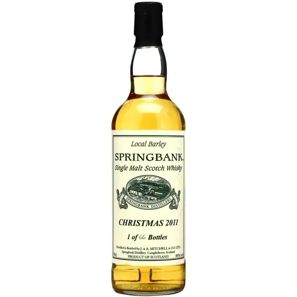 Springbank Christmas 2011 Local Barley