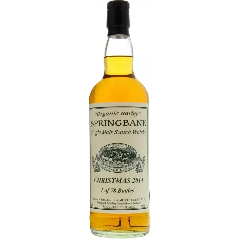 Springbank Christmas 2014 Private Bottling